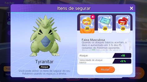 melhores ataques para tyranitar.